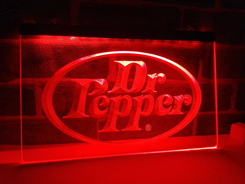 Dr Pepper LED Neon Sign USB -  - TheLedHeroes
