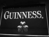 FREE Guinness Beer Shamrock (2) LED Sign - White - TheLedHeroes