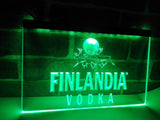 Finlandia Vodka LED Neon Sign USB - Green - TheLedHeroes