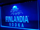 Finlandia Vodka LED Neon Sign USB - Blue - TheLedHeroes