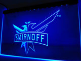 Smirnoff Vodka Wine Beer Bar LED Neon Sign Electrical - Blue - TheLedHeroes