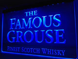 The Famous Grouse LED Neon Sign USB - Blue - TheLedHeroes