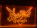 FREE Hot Rod Garage LED Sign - Orange - TheLedHeroes