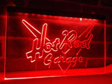 Hot Rod Garage LED Neon Sign USB - Red - TheLedHeroes