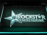 Rockstar Energy Drink LED Neon Sign USB - White - TheLedHeroes