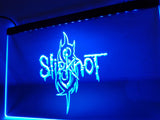 Slipknot Band Logo Rock n Roll LED Sign - Blue - TheLedHeroes