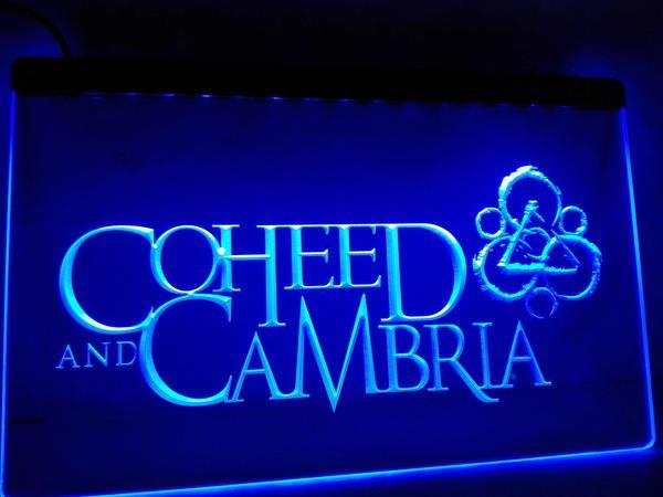 Coheed and Cambria LED Neon Sign USB - Blue - TheLedHeroes