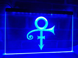 Prince Symbol LED Neon Sign Electrical - Blue - TheLedHeroes