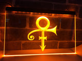 Prince Symbol LED Neon Sign Electrical - Orange - TheLedHeroes