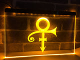 Prince Symbol LED Neon Sign USB - Yellow - TheLedHeroes