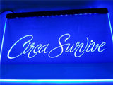 Circa Survive LED Neon Sign USB - Blue - TheLedHeroes