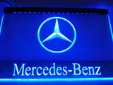 FREE Mercedes Benz 2 LED Sign - Blue - TheLedHeroes