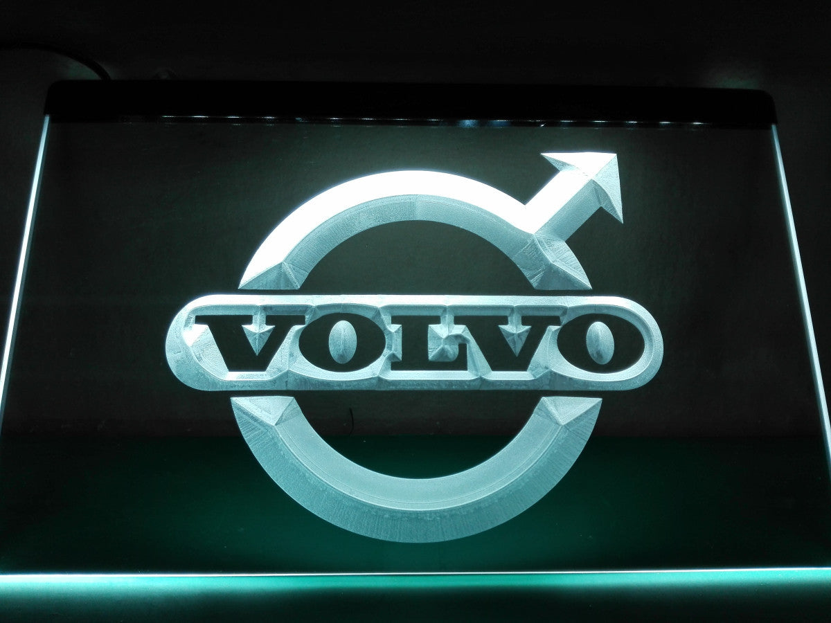Volvo Led Sign Volvo LED Sign Blue / Normal Size (12x8in) / Default (USB) | The ...
