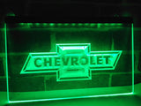 CHEVROLET 2 LED Neon Sign USB - Green - TheLedHeroes