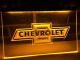 CHEVROLET 2 LED Neon Sign USB - Yellow - TheLedHeroes