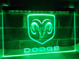 Dodge LED Neon Sign Electrical - Green - TheLedHeroes