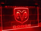 Dodge LED Neon Sign USB - Red - TheLedHeroes