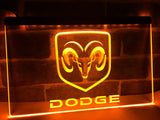 FREE Dodge LED Sign - Orange - TheLedHeroes