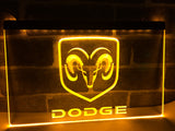 FREE Dodge LED Sign - Yellow - TheLedHeroes