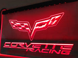 FREE Chevrolet Corvette Racing LED Sign - Red - TheLedHeroes