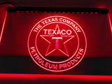 TEXACO PORCELAIN GAS PUMP Bar LED Neon Sign USB -  - TheLedHeroes