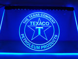 TEXACO PORCELAIN GAS PUMP Bar LED Sign -  - TheLedHeroes