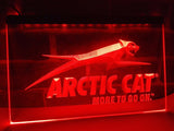 Arctic Cat Snowmobiles Logo LED Neon Sign Electrical - Red - TheLedHeroes