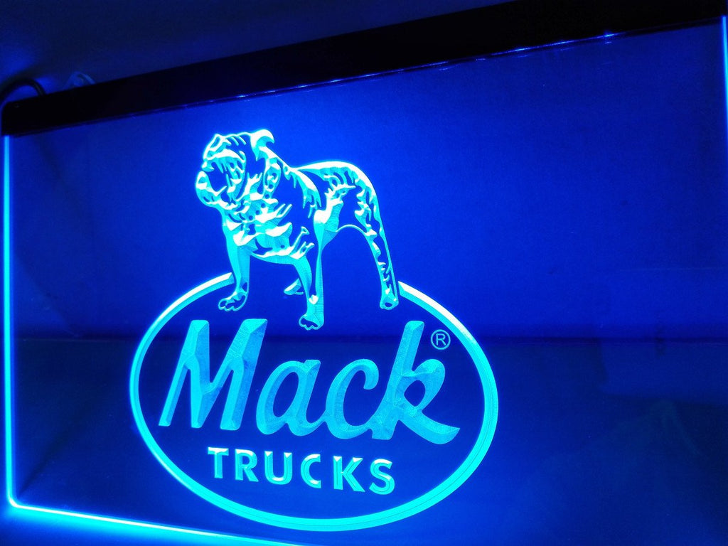 Mack Trucks LED Neon Sign Electrical - Blue - TheLedHeroes