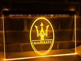 Maserati LED Neon Sign Electrical - Yellow - TheLedHeroes