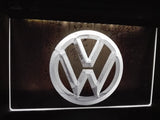 Volkswagen LED Neon Sign USB - White - TheLedHeroes