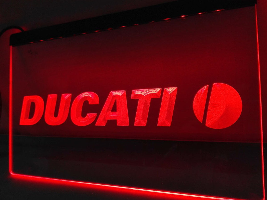 Ducati LED Neon Sign Electrical - Red - TheLedHeroes