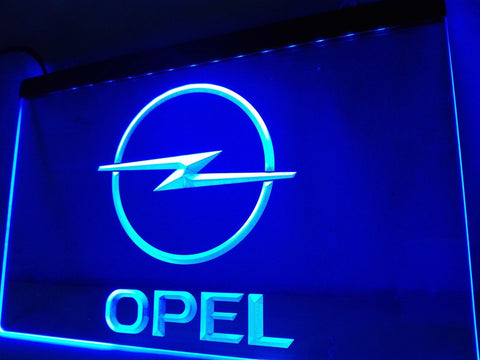Opel LED Neon Sign USB - Blue - TheLedHeroes