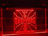West Coast Choppers Bike Logo LED Neon Sign Electrical - Red - TheLedHeroes