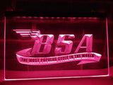 BSA Motorcycles LED Neon Sign Electrical - Purple - TheLedHeroes