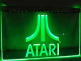 Atari Game PC Logo Gift Display LED Neon Sign USB - Green - TheLedHeroes