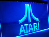 Atari Game PC Logo Gift Display LED Neon Sign USB - Blue - TheLedHeroes