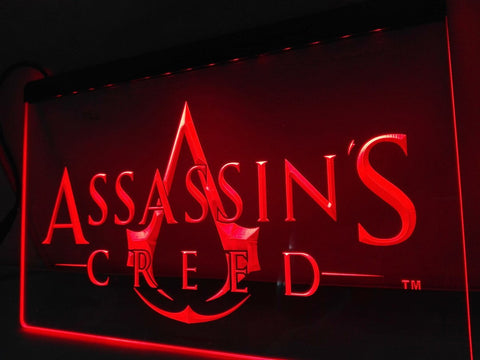 Assassin's Creed LED Neon Sign USB - Red - TheLedHeroes