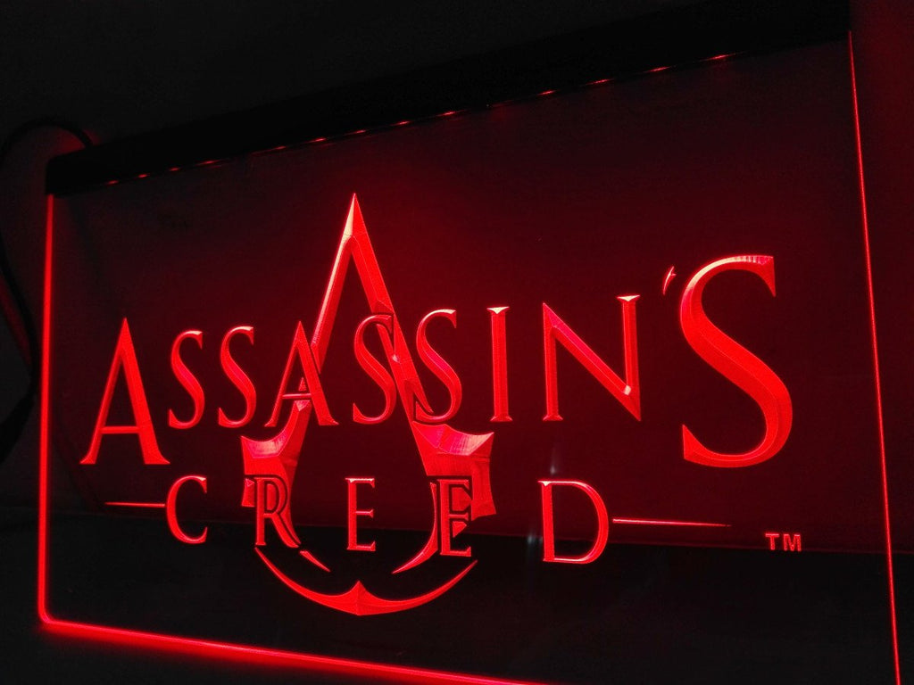 Assassin's Creed LED Neon Sign Electrical - Red - TheLedHeroes