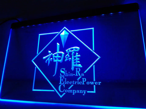 Final Fantasy VII LED Sign - Blue - TheLedHeroes