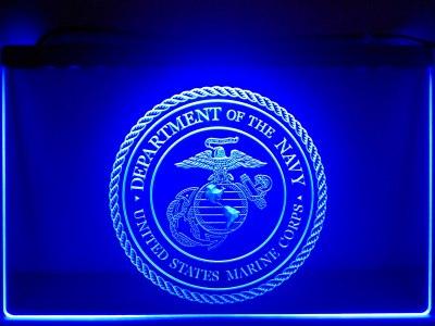 United States Marine Corps LED Neon Sign Electrical -  - TheLedHeroes