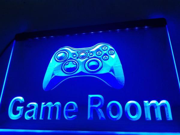Game Room Console LED Neon Sign Electrical - Blue - TheLedHeroes