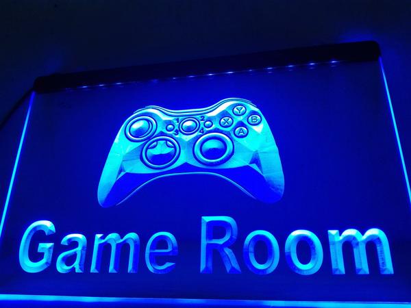 Game Room Console LED Sign - Blue - TheLedHeroes