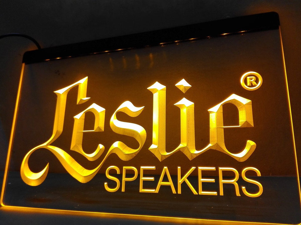 Leslie Speakers LED Neon Sign USB - Yellow - TheLedHeroes