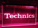 Technics Turntables DJ Music NEW LED Neon Sign Electrical - Purple - TheLedHeroes
