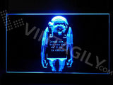 FREE Laugh Now Graffiti Stencil LED Sign -  - TheLedHeroes