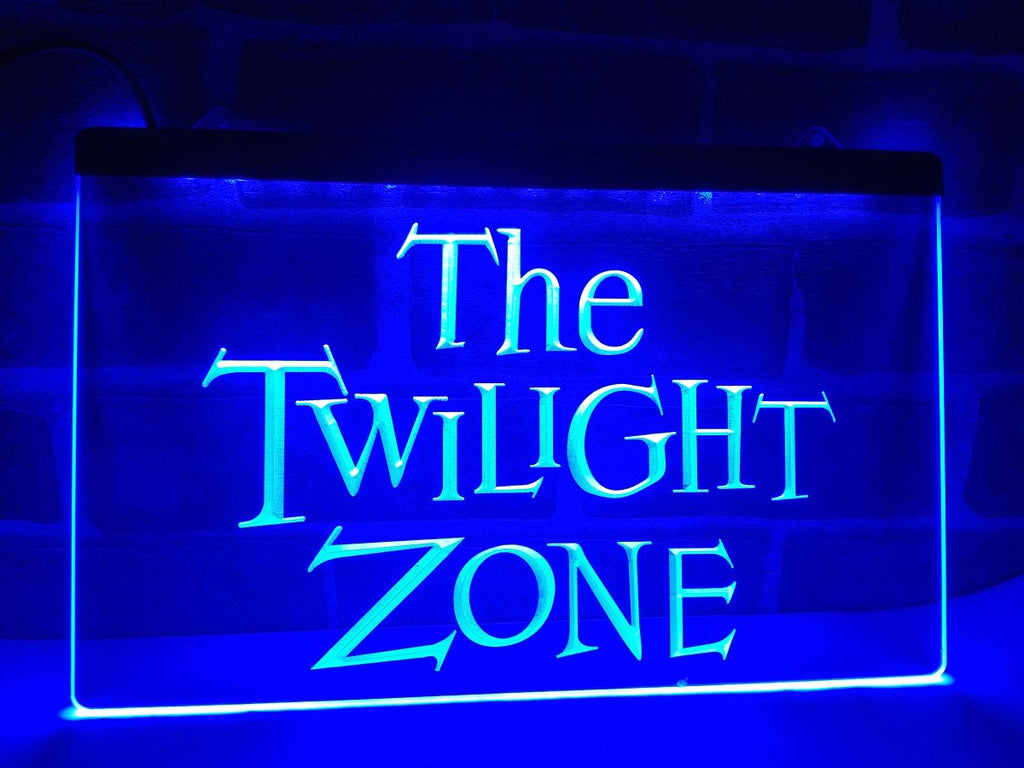 The Twilight Zone LED Neon Sign Electrical - Blue - TheLedHeroes