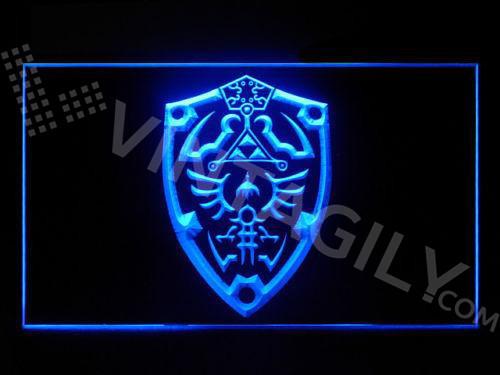 Legend Of Zelda Link Shield LED Neon Sign USB -  - TheLedHeroes