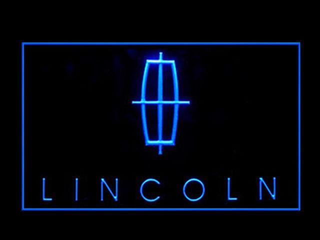 Lincoln Motors LED Neon Sign Electrical - Blue - TheLedHeroes