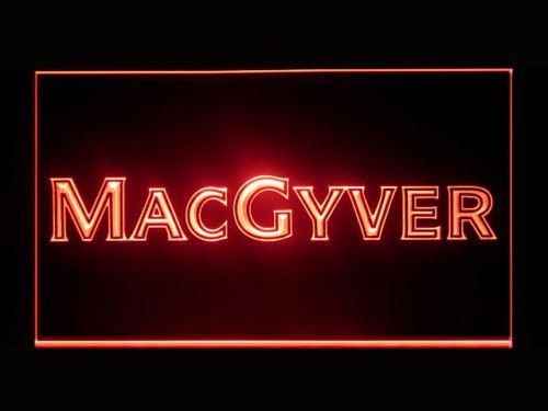 MacGyver LED Neon Sign USB - Red - TheLedHeroes