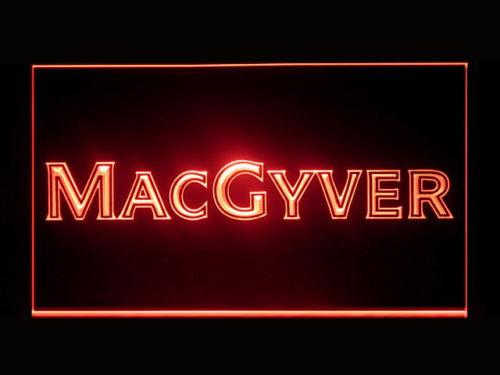 MacGyver LED Sign - Red - TheLedHeroes